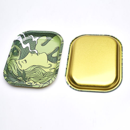 Custom Design Metal Rolling Tray or Rolling for Tobacco Smoke